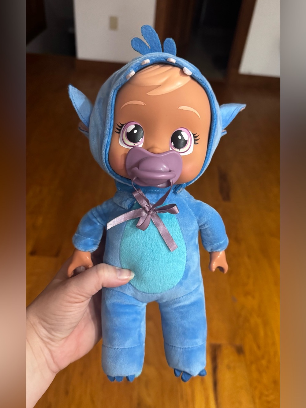 Cry Babies Disney Stitch That Cry Real Tears Plush Baby Doll Toy Pretend